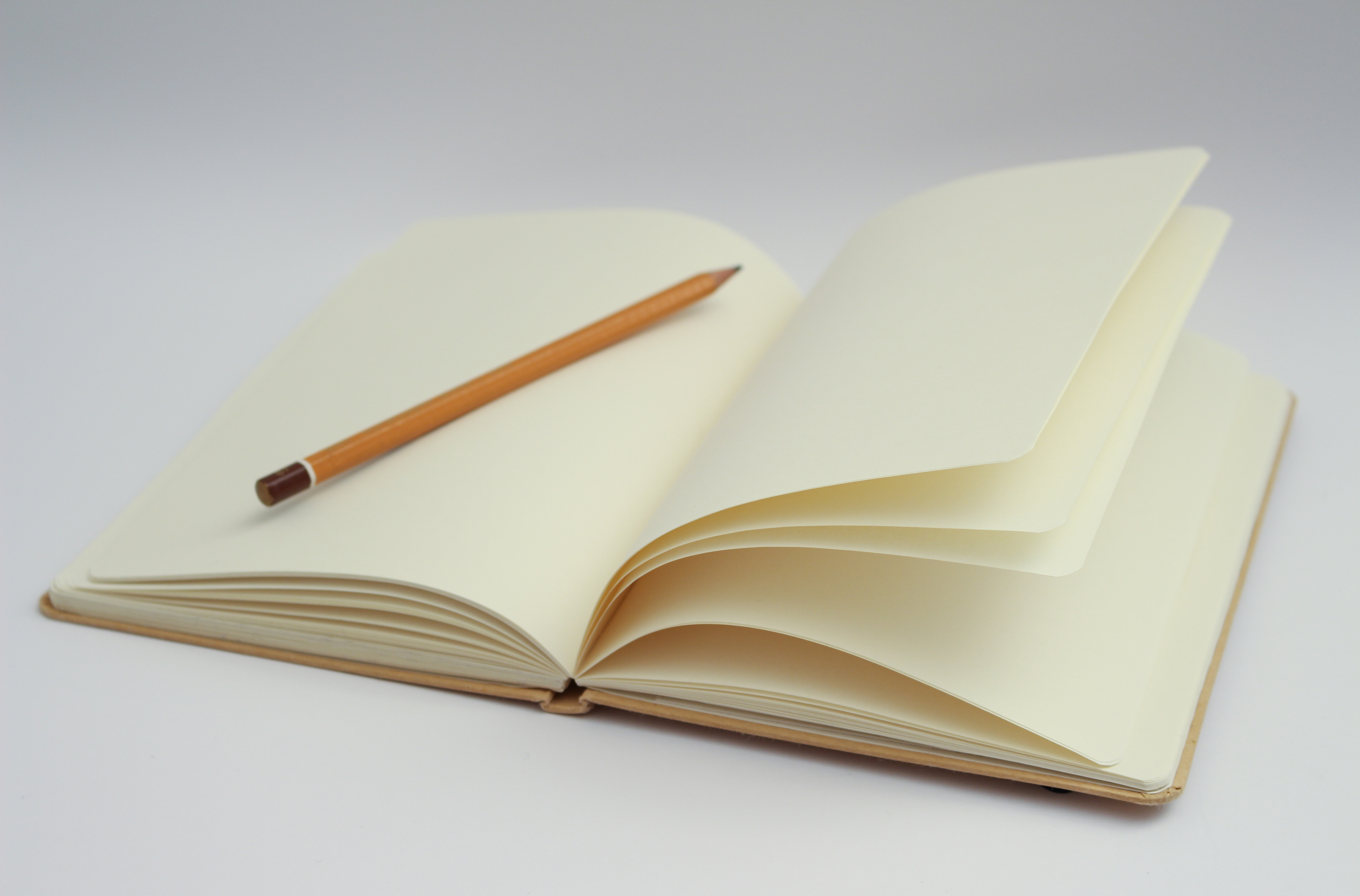 A blank page is just a story waiting to be written.